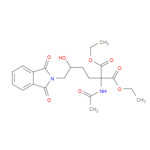 DIETHYL 2-ACETAMIDO-2-(4-(1,3-DIOXOISOINDOLIN-2-YL)-3-HYDROXYBUTYL)MALONATE - Click Image to Close