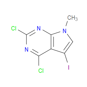 2,4-DICHLORO-5-IODO-7-METHYL-7H-PYRROLO[2,3-D]PYRIMIDINE