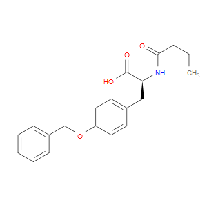(S)-3-(4-(BENZYLOXY)PHENYL)-2-BUTYRAMIDOPROPANOIC ACID