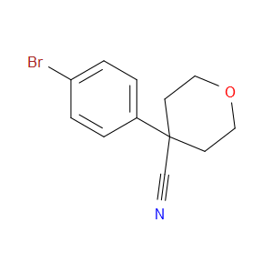 4-(4-BROMOPHENYL)OXANE-4-CARBONITRILE