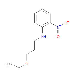 N-(3-ETHOXYPROPYL)-2-NITROANILINE