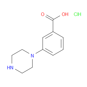 3-(PIPERAZIN-1-YL)BENZOIC ACID HYDROCHLORIDE - Click Image to Close