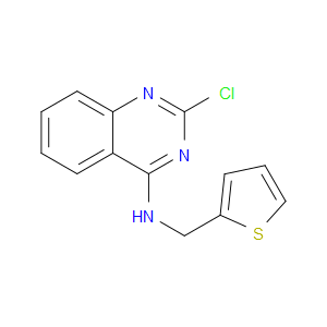 2-CHLORO-N-(THIOPHEN-2-YLMETHYL)QUINAZOLIN-4-AMINE - Click Image to Close