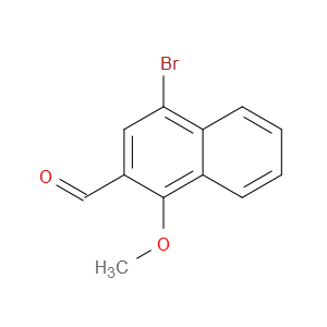 4-BROMO-1-METHOXY-2-NAPHTHALENECARBOXALDEHYDE