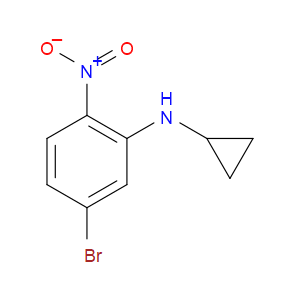 5-BROMO-N-CYCLOPROPYL-2-NITROANILINE - Click Image to Close