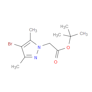 TERT-BUTYL 2-(4-BROMO-3,5-DIMETHYL-1H-PYRAZOL-1-YL)ACETATE