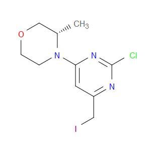 (S)-4-(2-CHLORO-6-(IODOMETHYL)PYRIMIDIN-4-YL)-3-METHYLMORPHOLINE