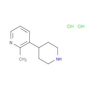 2-METHYL-3-(PIPERIDIN-4-YL)PYRIDINE DIHYDROCHLORIDE - Click Image to Close