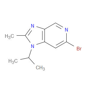 6-BROMO-1-ISOPROPYL-2-METHYL-1H-IMIDAZO[4,5-C]PYRIDINE - Click Image to Close