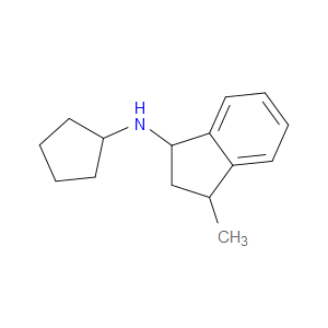 N-CYCLOPENTYL-3-METHYL-2,3-DIHYDRO-1H-INDEN-1-AMINE - Click Image to Close