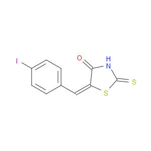(E)-5-(4-IODOBENZYLIDENE)-2-THIOXOTHIAZOLIDIN-4-ONE - Click Image to Close