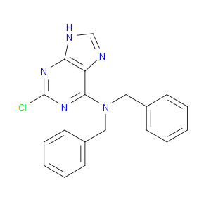 N,N-DIBENZYL-2-CHLORO-9H-PURIN-6-AMINE