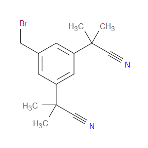 3,5-BIS(2-CYANOPROP-2-YL)BENZYL BROMIDE - Click Image to Close