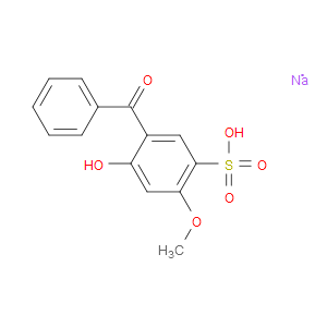 2-HYDROXY-4-METHOXYBENZOPHENONE-5-SULFONIC ACID SODIUM SALT - Click Image to Close