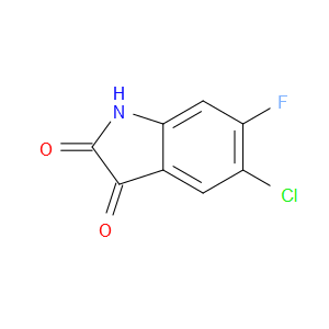 5-CHLORO-6-FLUORO-2,3-DIHYDRO-1H-INDOLE-2,3-DIONE - Click Image to Close