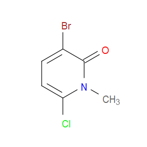 3-BROMO-6-CHLORO-1-METHYLPYRIDIN-2(1H)-ONE
