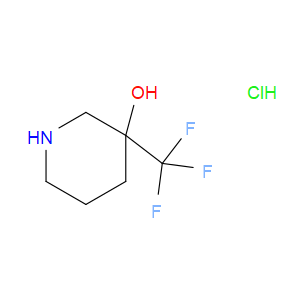 3-(TRIFLUOROMETHYL)PIPERIDIN-3-OL HYDROCHLORIDE - Click Image to Close