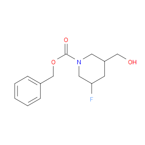 BENZYL 3-FLUORO-5-(HYDROXYMETHYL)PIPERIDINE-1-CARBOXYLATE