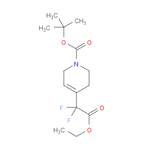 TERT-BUTYL 4-(2-ETHOXY-1,1-DIFLUORO-2-OXOETHYL)-5,6-DIHYDROPYRIDINE-1(2H)-CARBOXYLATE - Click Image to Close