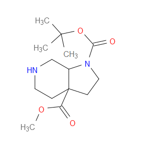 METHYL 7-BOC-4,7-DIAZABICYCLO[4,3,0]NONANE-1-CARBOXYLATE
