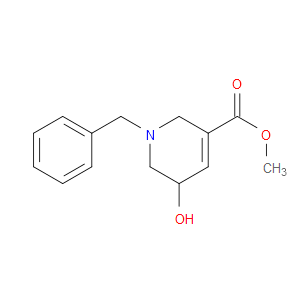 METHYL 1-BENZYL-5-HYDROXY-1,2,5,6-TETRAHYDROPYRIDINE-3-CARBOXYLATE