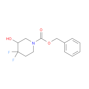 BENZYL 4,4-DIFLUORO-3-HYDROXYPIPERIDINE-1-CARBOXYLATE