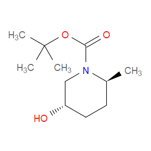 TERT-BUTYL (2S,5S)-5-HYDROXY-2-METHYLPIPERIDINE-1-CARBOXYLATE - Click Image to Close