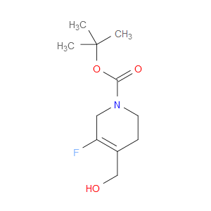 TERT-BUTYL 3-FLUORO-4-(HYDROXYMETHYL)-5,6-DIHYDROPYRIDINE-1(2H)-CARBOXYLATE