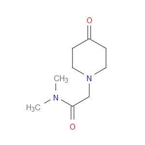 N,N-DIMETHYL-2-(4-OXOPIPERIDIN-1-YL)ACETAMIDE - Click Image to Close