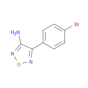 4-(4-BROMOPHENYL)-1,2,5-OXADIAZOL-3-AMINE
