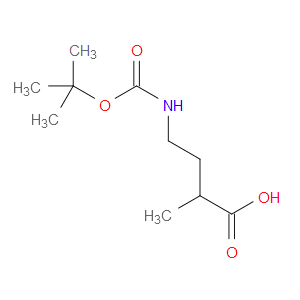 4-((TERT-BUTOXYCARBONYL)AMINO)-2-METHYLBUTANOIC ACID