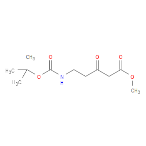 METHYL 5-([(TERT-BUTOXY)CARBONYL]AMINO)-3-OXOPENTANOATE - Click Image to Close
