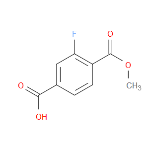 3-FLUORO-4-(METHOXYCARBONYL)BENZOIC ACID