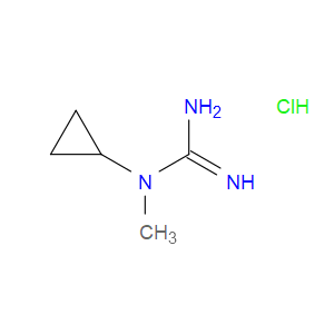1-CYCLOPROPYL-1-METHYLGUANIDINE HYDROCHLORIDE - Click Image to Close