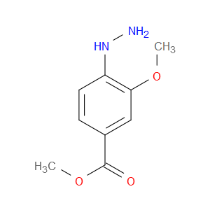 METHYL 4-HYDRAZINYL-3-METHOXYBENZOATE