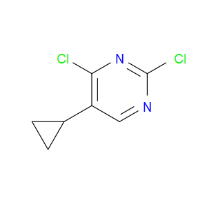 2,4-DICHLORO-5-CYCLOPROPYLPYRIMIDINE - Click Image to Close