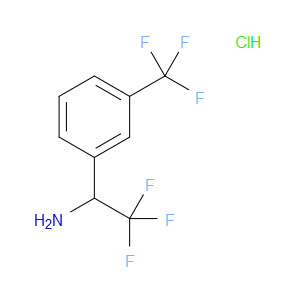 2,2,2-TRIFLUORO-1-[3-(TRIFLUOROMETHYL)PHENYL]ETHAN-1-AMINE HYDROCHLORIDE
