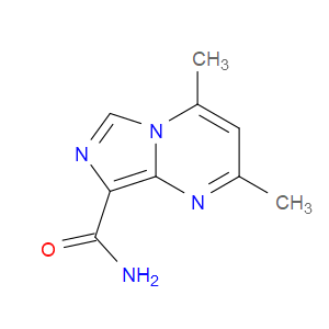 2,4-DIMETHYLIMIDAZO[1,5-A]PYRIMIDINE-8-CARBOXAMIDE