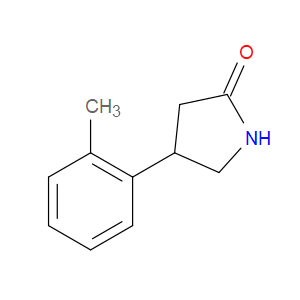 4-(2-METHYLPHENYL)PYRROLIDIN-2-ONE - Click Image to Close