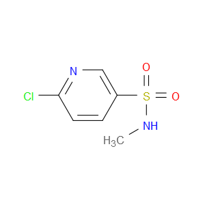6-CHLORO-N-METHYLPYRIDINE-3-SULFONAMIDE