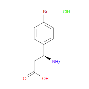 (3S)-3-AMINO-3-(4-BROMOPHENYL)PROPANOIC ACID HYDROCHLORIDE
