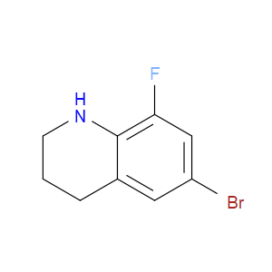 6-BROMO-8-FLUORO-1,2,3,4-TETRAHYDROQUINOLINE