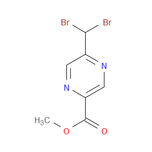 METHYL 5-(DIBROMOMETHYL)PYRAZINE-2-CARBOXYLATE