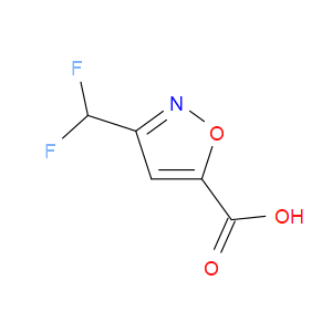 3-(DIFLUOROMETHYL)-1,2-OXAZOLE-5-CARBOXYLIC ACID
