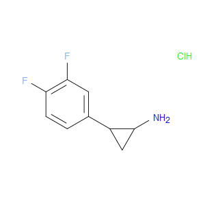 2-(3,4-DIFLUOROPHENYL)CYCLOPROPAN-1-AMINE HYDROCHLORIDE