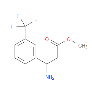 METHYL 3-AMINO-3-[3-(TRIFLUOROMETHYL)PHENYL]PROPANOATE