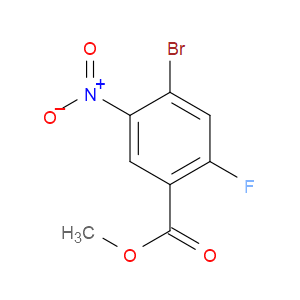 METHYL 4-BROMO-2-FLUORO-5-NITROBENZOATE