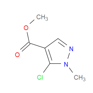 METHYL 5-CHLORO-1-METHYL-1H-PYRAZOLE-4-CARBOXYLATE
