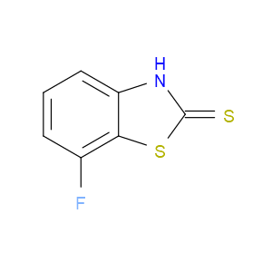 7-FLUOROBENZO[D]THIAZOLE-2(3H)-THIONE - Click Image to Close