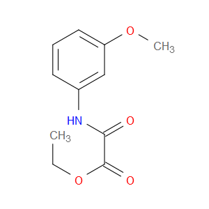ACETIC ACID, 2-[(3-METHOXYPHENYL)AMINO]-2-OXO-, ETHYL ESTER